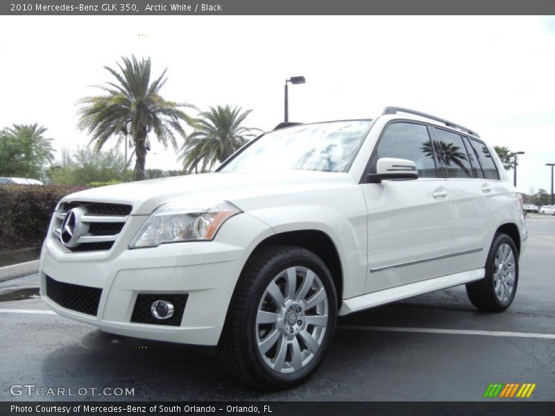 Arctic White / Black 2010 Mercedes-Benz GLK 350
