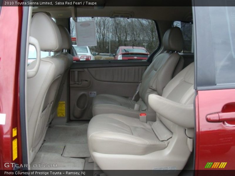 Salsa Red Pearl / Taupe 2010 Toyota Sienna Limited