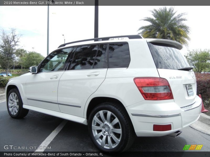 Arctic White / Black 2010 Mercedes-Benz GLK 350