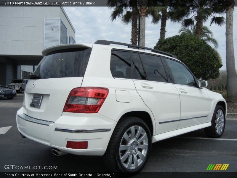 Arctic White / Black 2010 Mercedes-Benz GLK 350