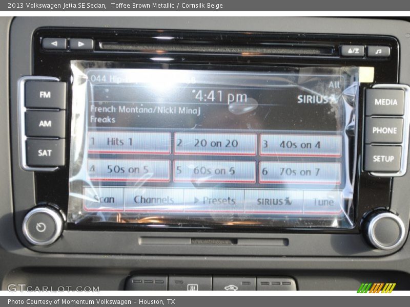 Toffee Brown Metallic / Cornsilk Beige 2013 Volkswagen Jetta SE Sedan
