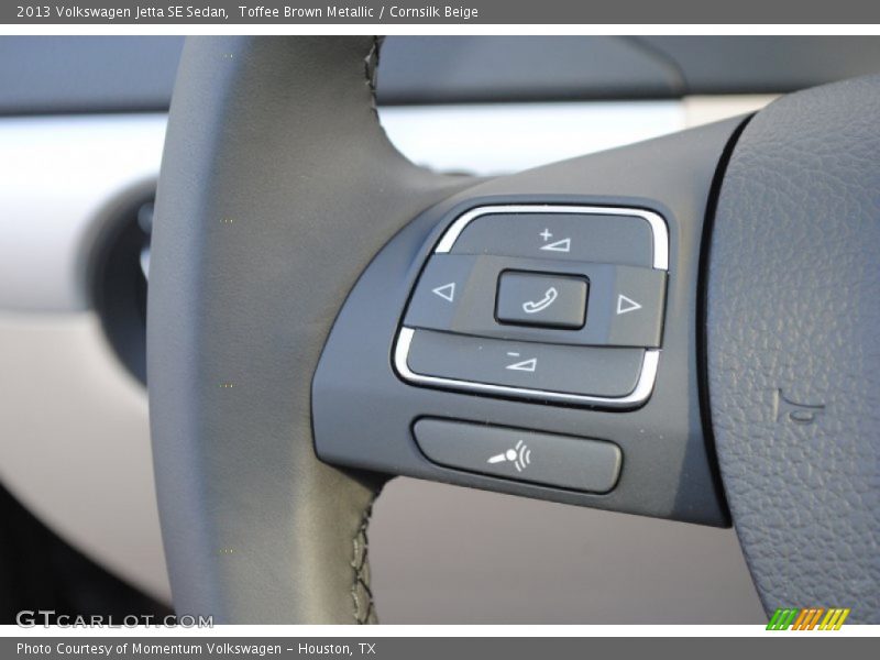 Toffee Brown Metallic / Cornsilk Beige 2013 Volkswagen Jetta SE Sedan