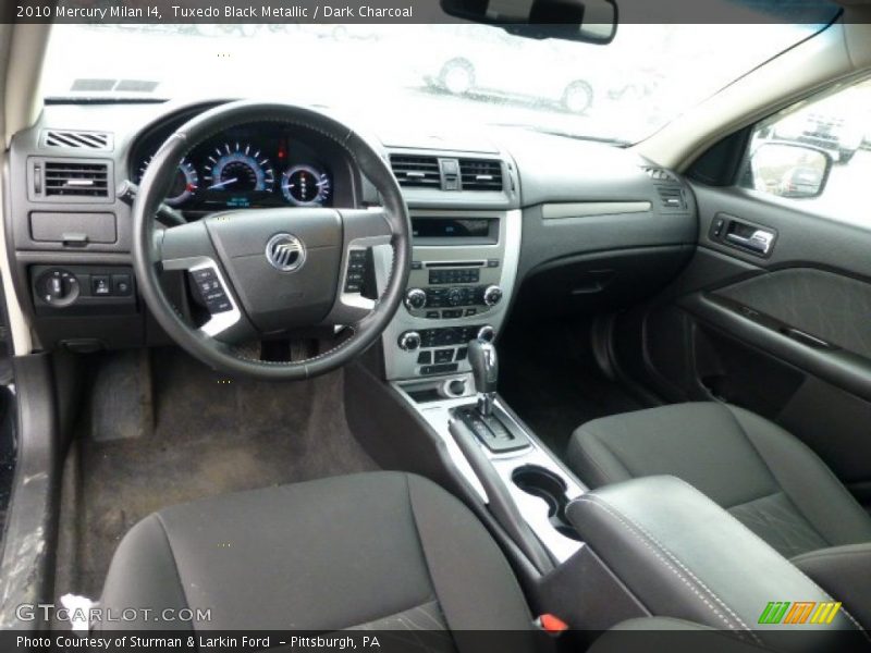 Tuxedo Black Metallic / Dark Charcoal 2010 Mercury Milan I4