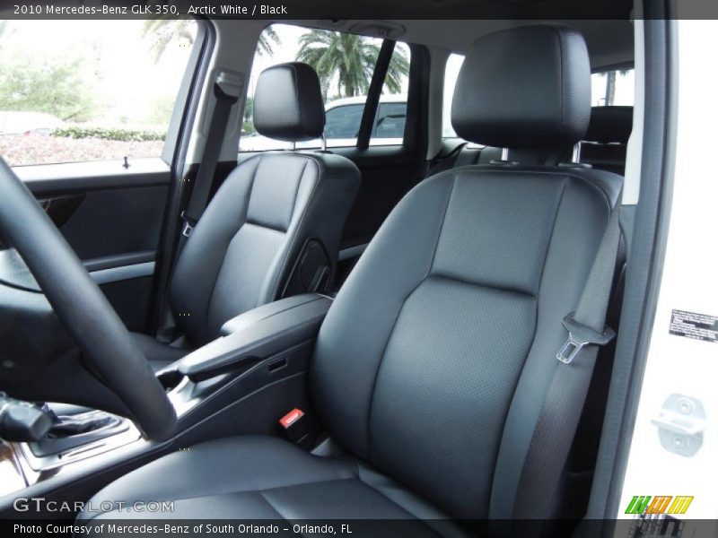 Arctic White / Black 2010 Mercedes-Benz GLK 350