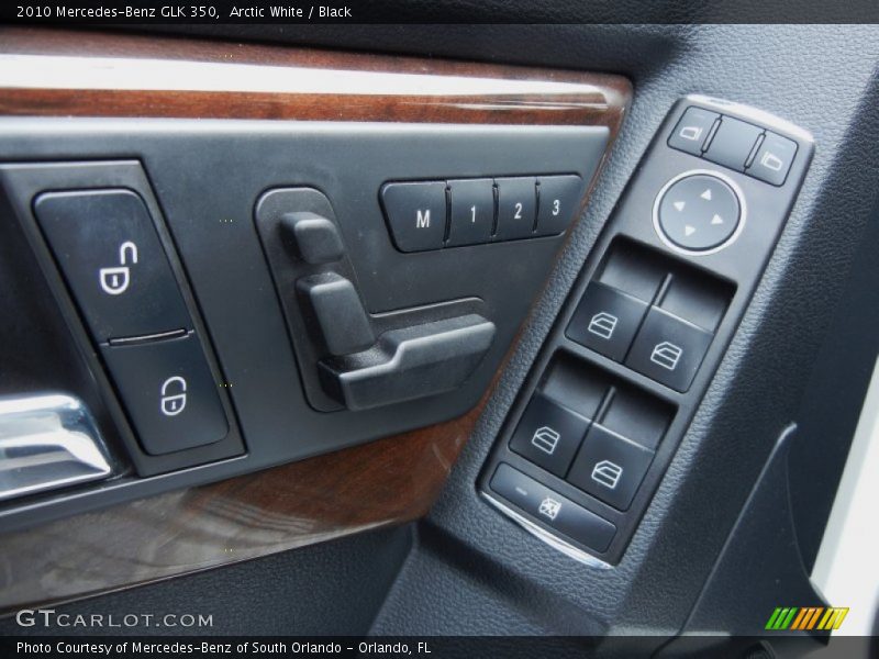 Arctic White / Black 2010 Mercedes-Benz GLK 350