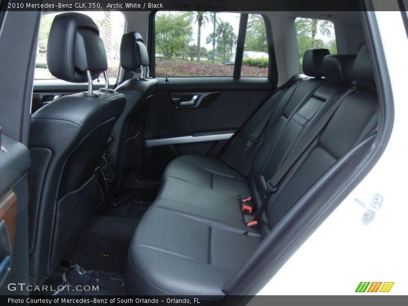Arctic White / Black 2010 Mercedes-Benz GLK 350