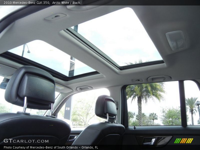 Arctic White / Black 2010 Mercedes-Benz GLK 350