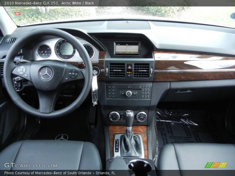 Arctic White / Black 2010 Mercedes-Benz GLK 350