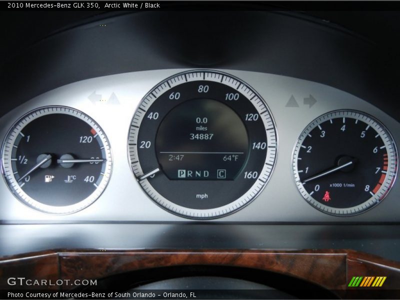 Arctic White / Black 2010 Mercedes-Benz GLK 350