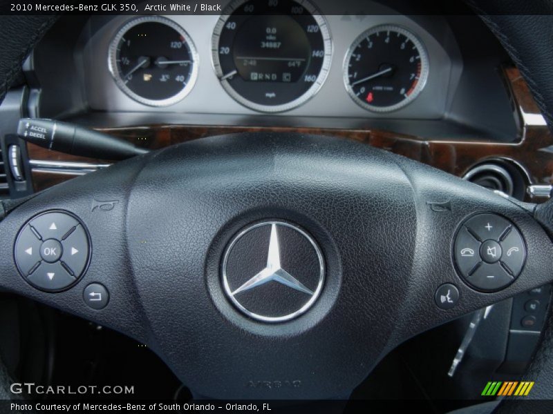 Arctic White / Black 2010 Mercedes-Benz GLK 350