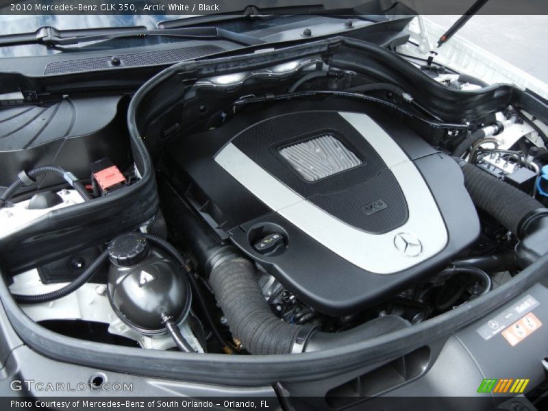 Arctic White / Black 2010 Mercedes-Benz GLK 350