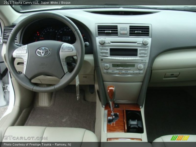 Dashboard of 2011 Camry XLE