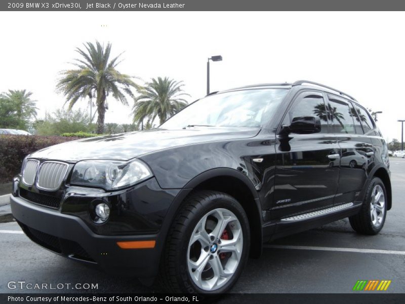 Front 3/4 View of 2009 X3 xDrive30i
