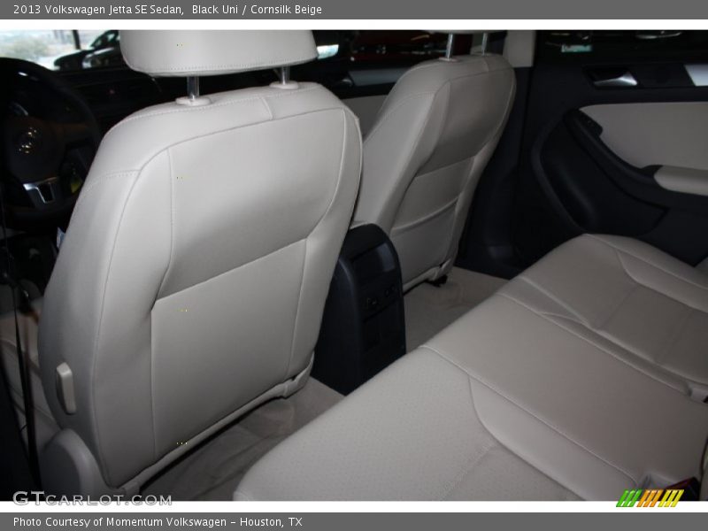 Black Uni / Cornsilk Beige 2013 Volkswagen Jetta SE Sedan