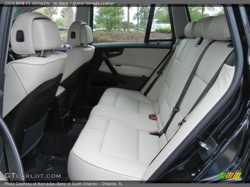 Rear Seat of 2009 X3 xDrive30i