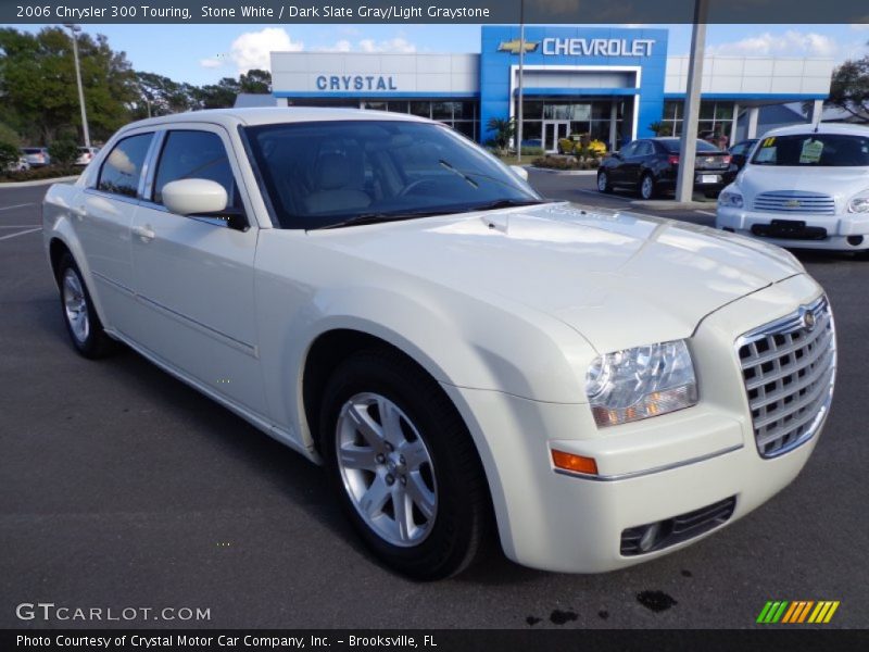 Stone White / Dark Slate Gray/Light Graystone 2006 Chrysler 300 Touring