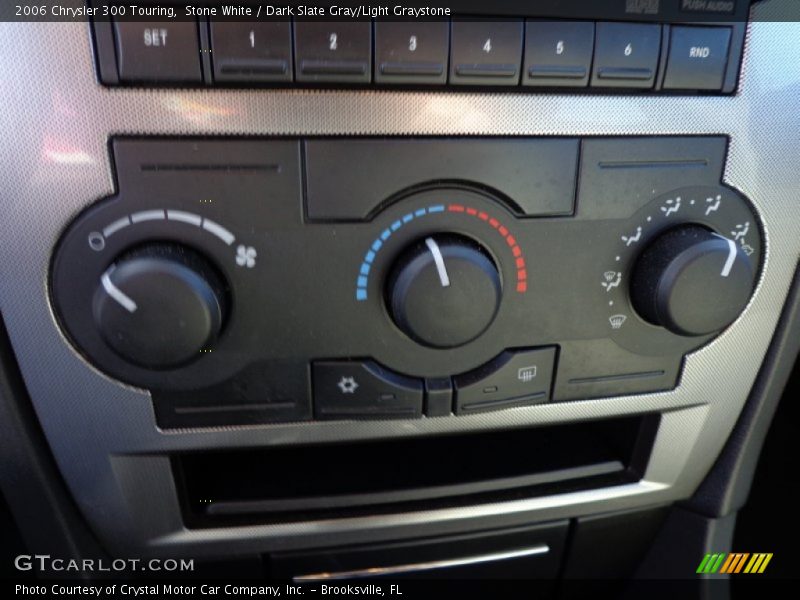 Stone White / Dark Slate Gray/Light Graystone 2006 Chrysler 300 Touring