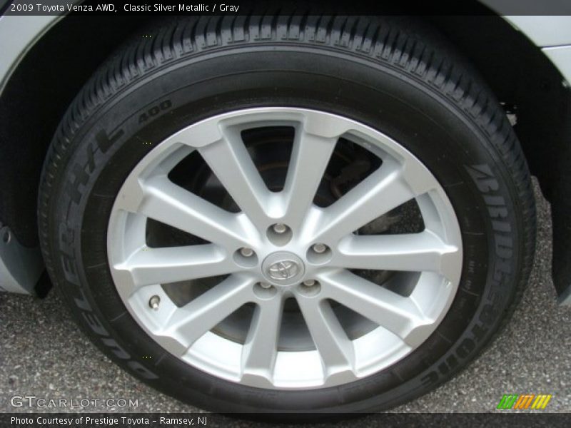 Classic Silver Metallic / Gray 2009 Toyota Venza AWD