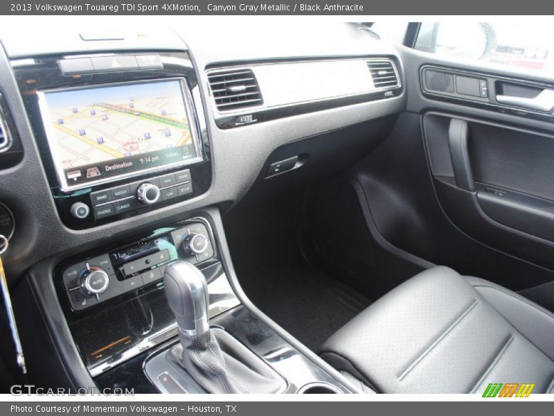 Canyon Gray Metallic / Black Anthracite 2013 Volkswagen Touareg TDI Sport 4XMotion