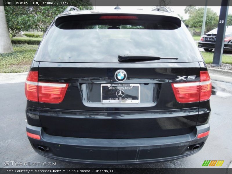 Jet Black / Black 2008 BMW X5 3.0si