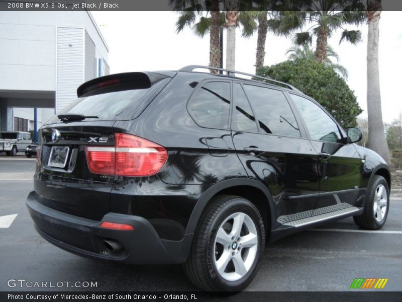 Jet Black / Black 2008 BMW X5 3.0si