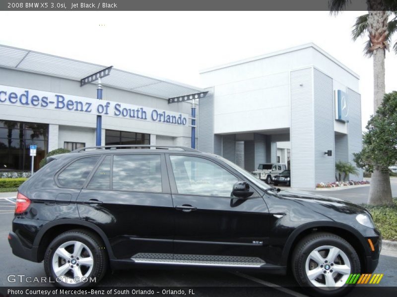 Jet Black / Black 2008 BMW X5 3.0si