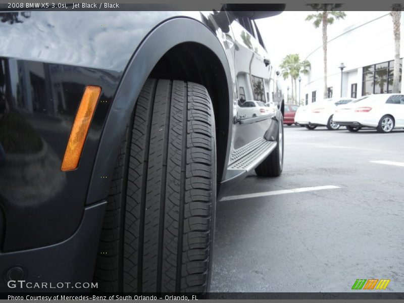 Jet Black / Black 2008 BMW X5 3.0si