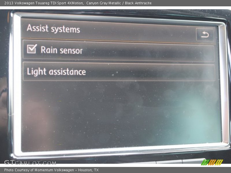 Canyon Gray Metallic / Black Anthracite 2013 Volkswagen Touareg TDI Sport 4XMotion