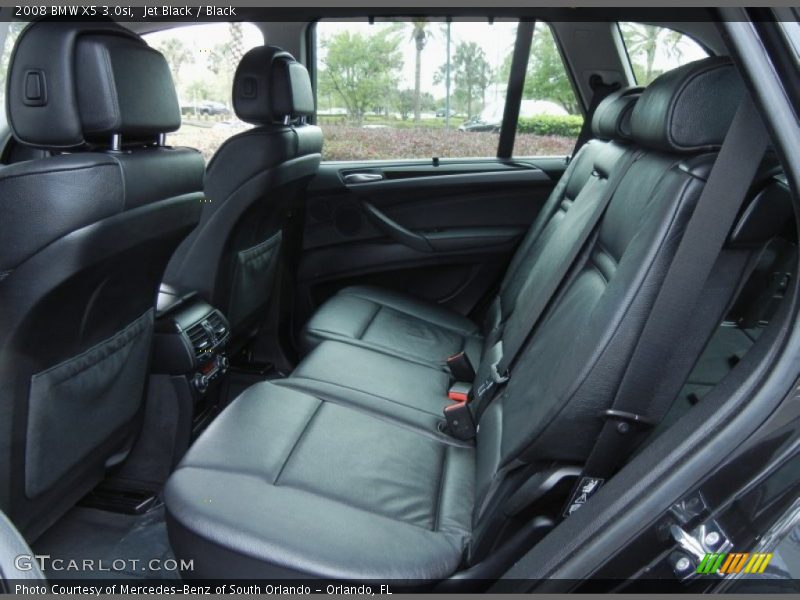 Jet Black / Black 2008 BMW X5 3.0si