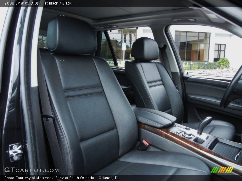 Jet Black / Black 2008 BMW X5 3.0si