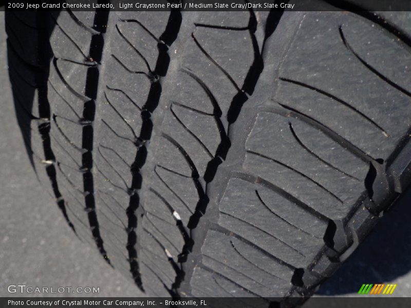 Light Graystone Pearl / Medium Slate Gray/Dark Slate Gray 2009 Jeep Grand Cherokee Laredo