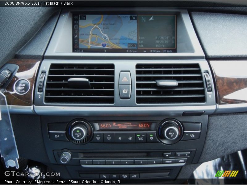 Jet Black / Black 2008 BMW X5 3.0si