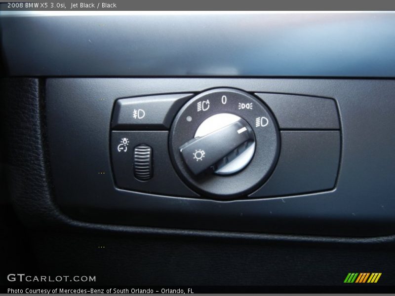 Jet Black / Black 2008 BMW X5 3.0si