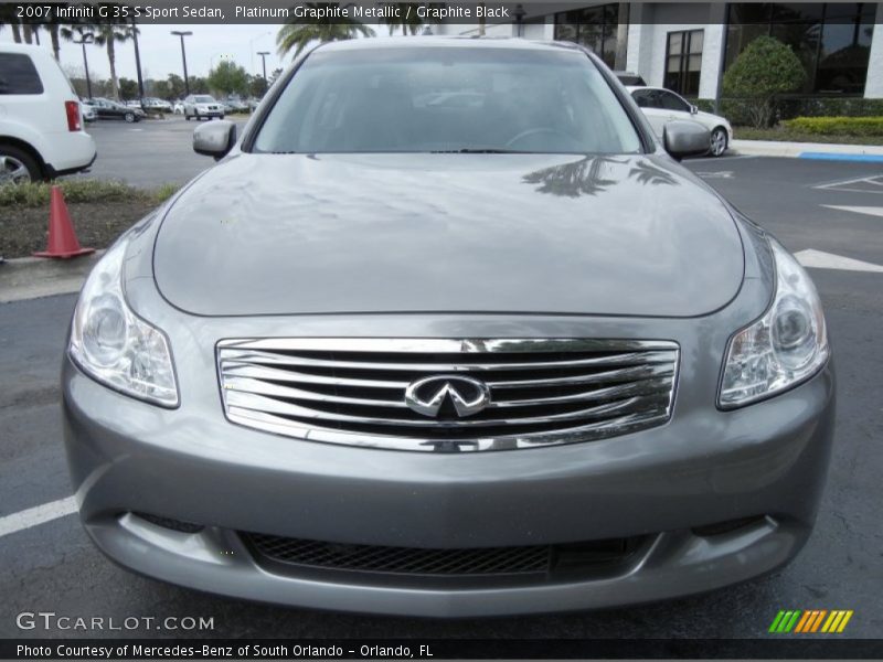 Platinum Graphite Metallic / Graphite Black 2007 Infiniti G 35 S Sport Sedan