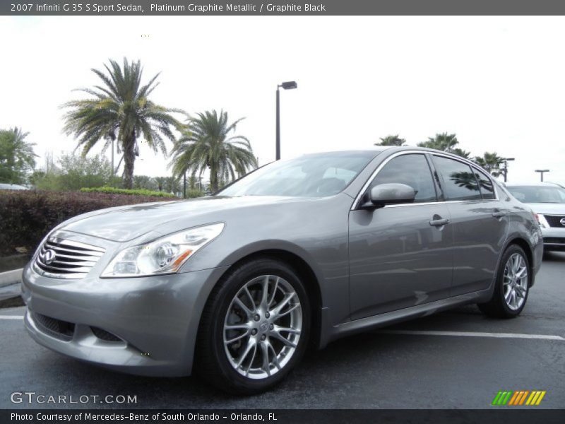 Platinum Graphite Metallic / Graphite Black 2007 Infiniti G 35 S Sport Sedan
