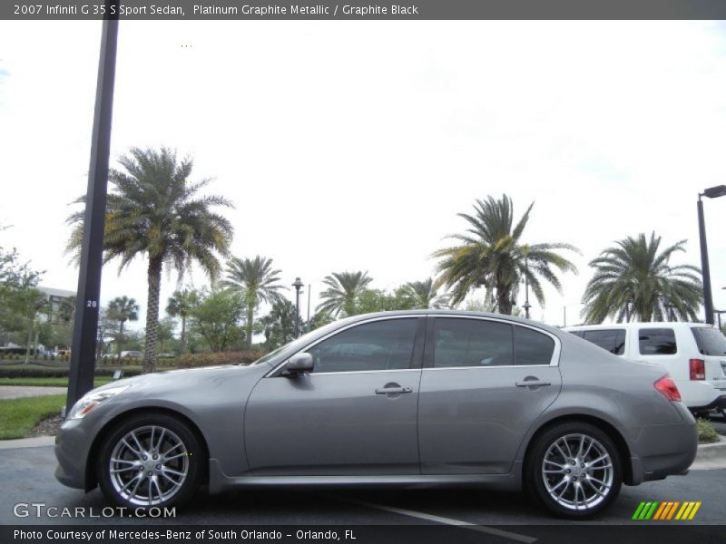 Platinum Graphite Metallic / Graphite Black 2007 Infiniti G 35 S Sport Sedan