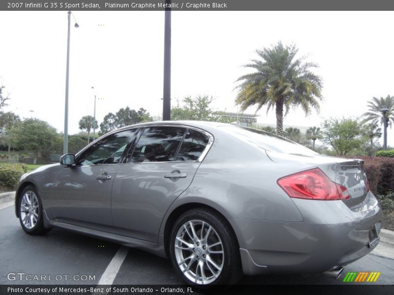 Platinum Graphite Metallic / Graphite Black 2007 Infiniti G 35 S Sport Sedan