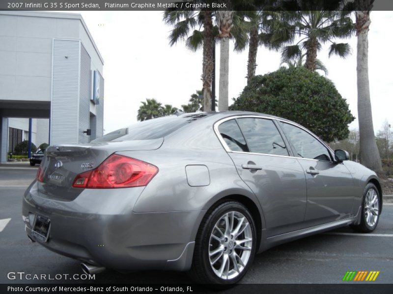 Platinum Graphite Metallic / Graphite Black 2007 Infiniti G 35 S Sport Sedan