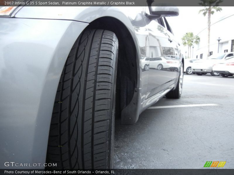 Platinum Graphite Metallic / Graphite Black 2007 Infiniti G 35 S Sport Sedan