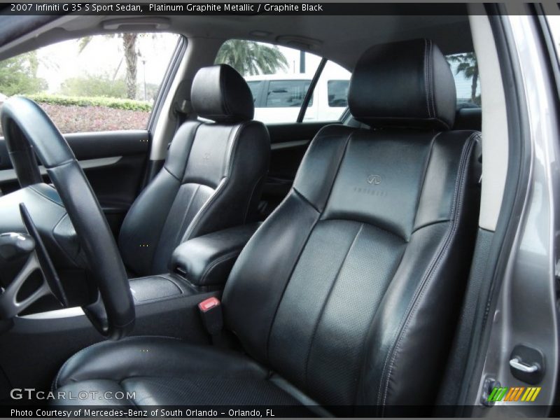 Platinum Graphite Metallic / Graphite Black 2007 Infiniti G 35 S Sport Sedan