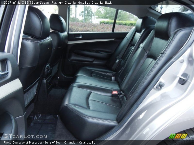 Platinum Graphite Metallic / Graphite Black 2007 Infiniti G 35 S Sport Sedan