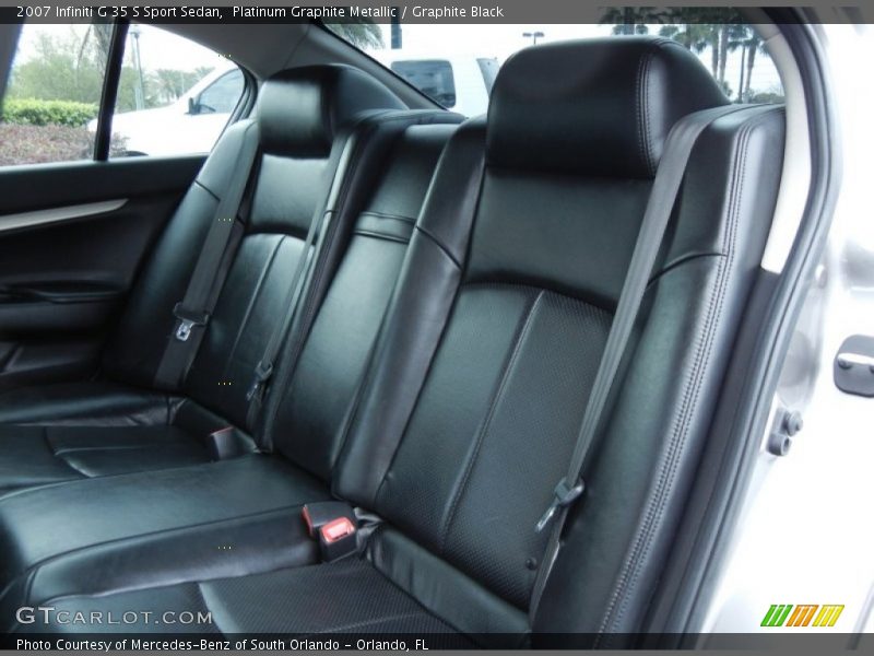 Platinum Graphite Metallic / Graphite Black 2007 Infiniti G 35 S Sport Sedan
