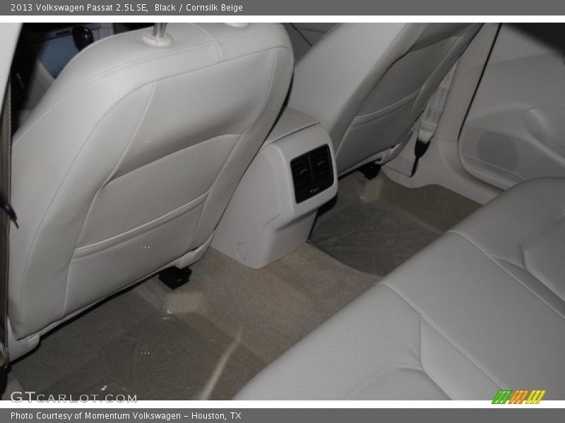 Black / Cornsilk Beige 2013 Volkswagen Passat 2.5L SE