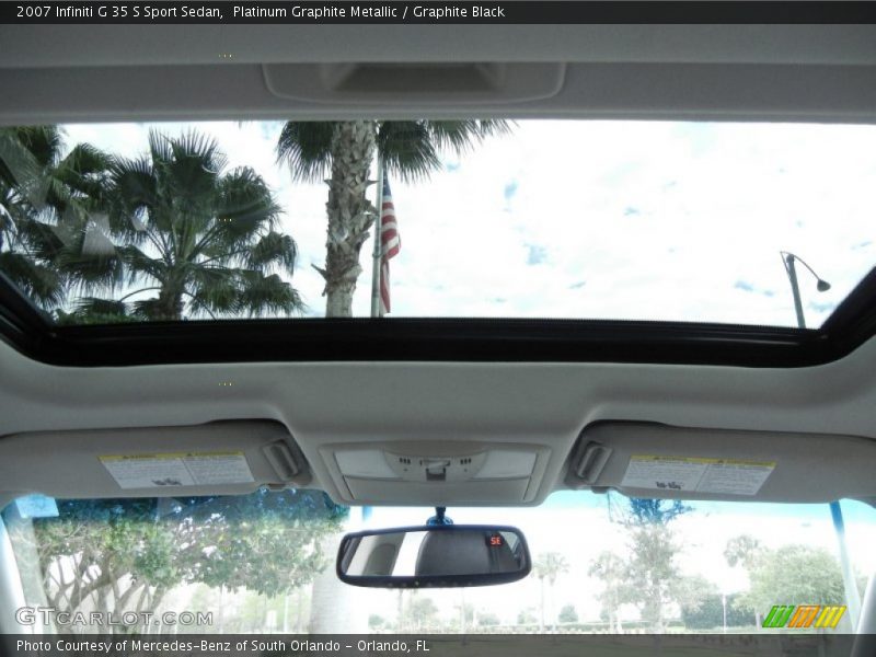 Platinum Graphite Metallic / Graphite Black 2007 Infiniti G 35 S Sport Sedan