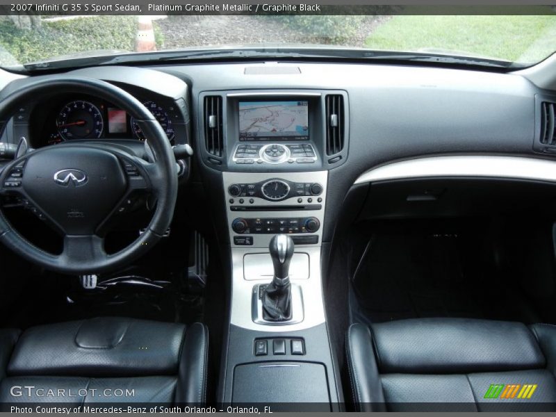 Platinum Graphite Metallic / Graphite Black 2007 Infiniti G 35 S Sport Sedan
