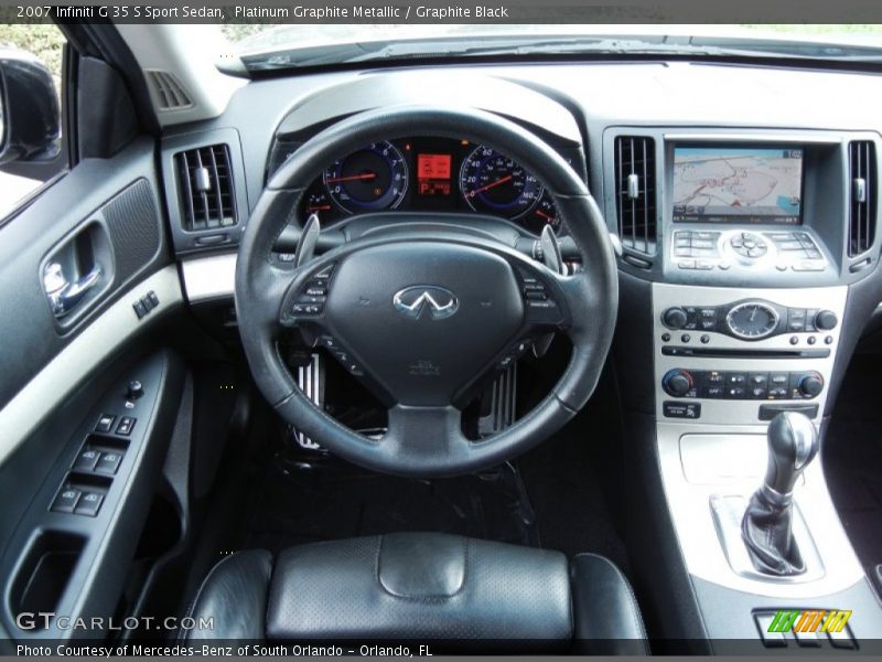 Platinum Graphite Metallic / Graphite Black 2007 Infiniti G 35 S Sport Sedan