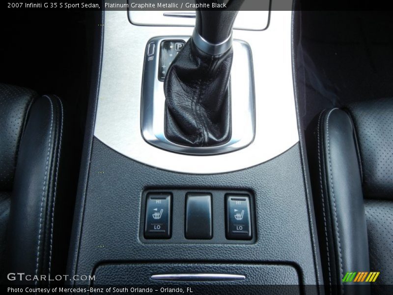 Platinum Graphite Metallic / Graphite Black 2007 Infiniti G 35 S Sport Sedan
