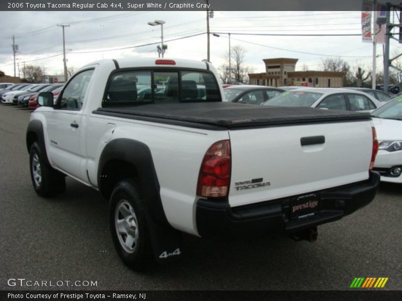 Super White / Graphite Gray 2006 Toyota Tacoma Regular Cab 4x4