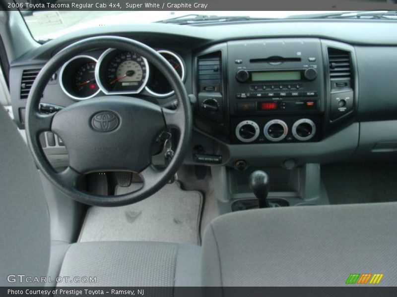 Super White / Graphite Gray 2006 Toyota Tacoma Regular Cab 4x4