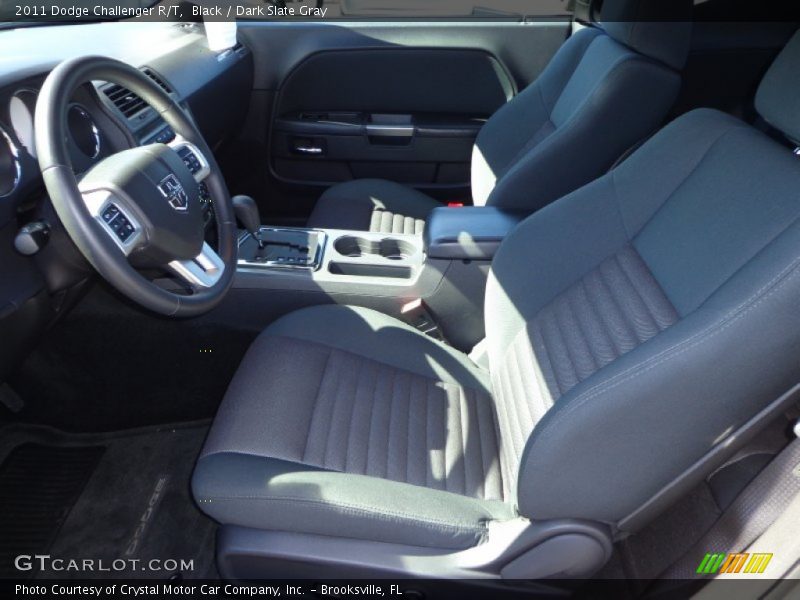 Black / Dark Slate Gray 2011 Dodge Challenger R/T
